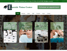 Tablet Screenshot of eastsidevisioncenter.com